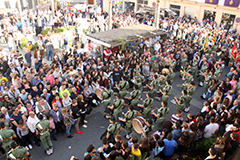 Se celebra el tradicional encuentro de Bandas del Jueves Santo